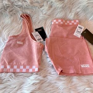 BRAND NEW Vans High Waisted Two Piece Set